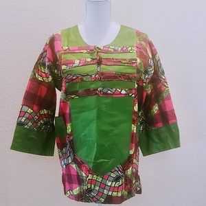 Ankara Waxcloth Tunic